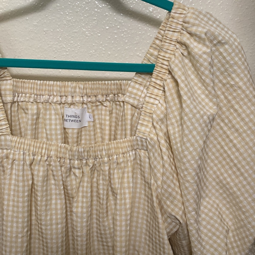 Gingham dress